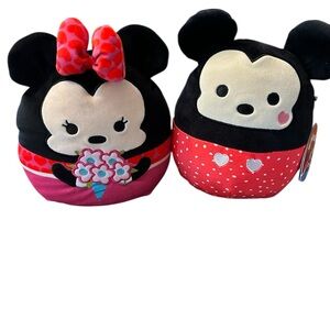 Disney Squishmallow Mickey&Minnie Mouse Set ❤️🆕